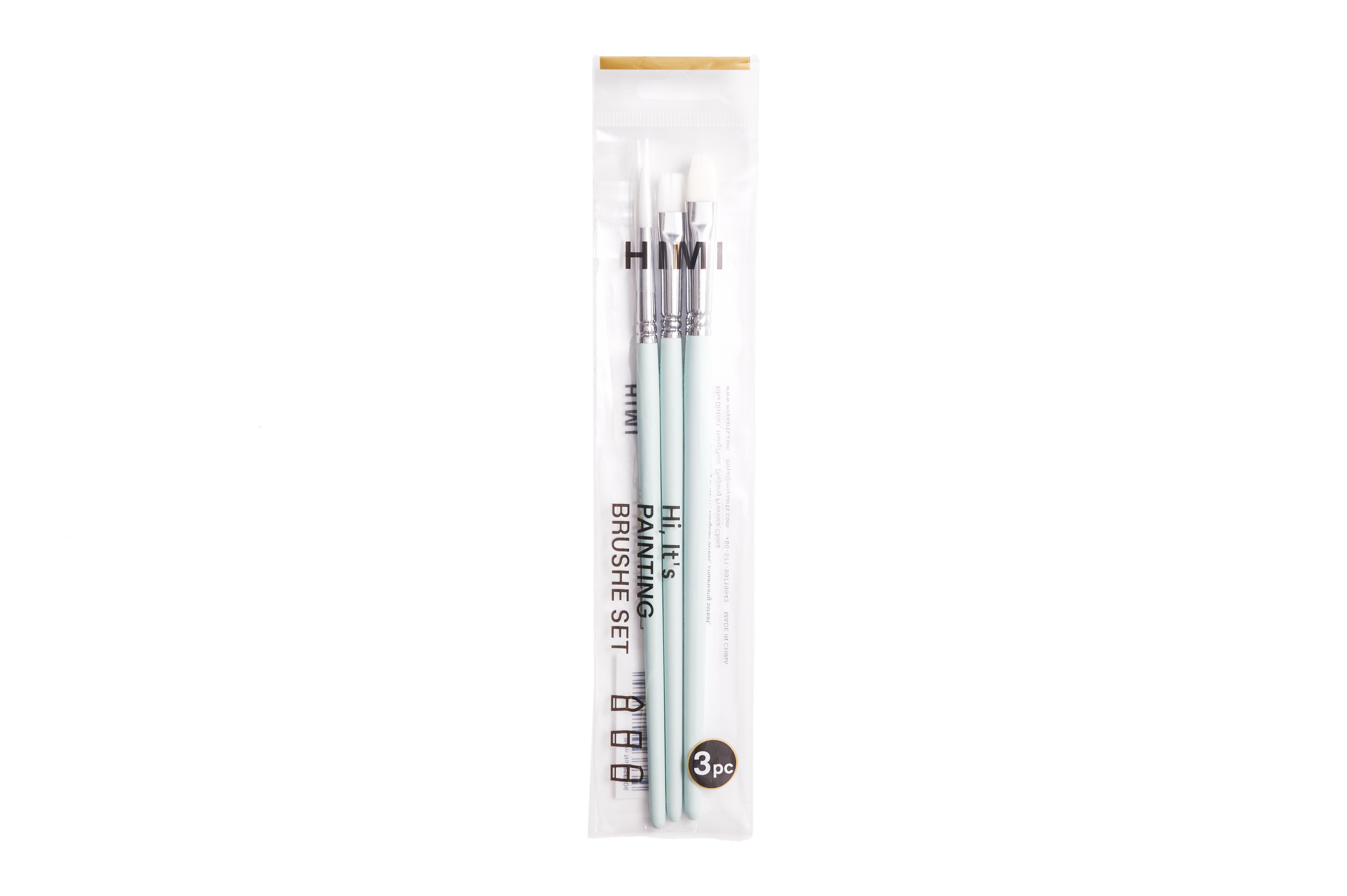 HIMI Brush Set of 3 Green Edition