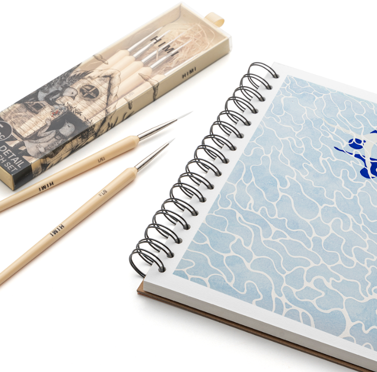 HIMI Brush Set of 5 - 4