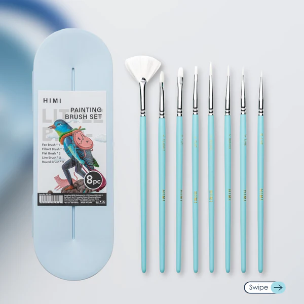 HIMI Brush Set of 8 - 3