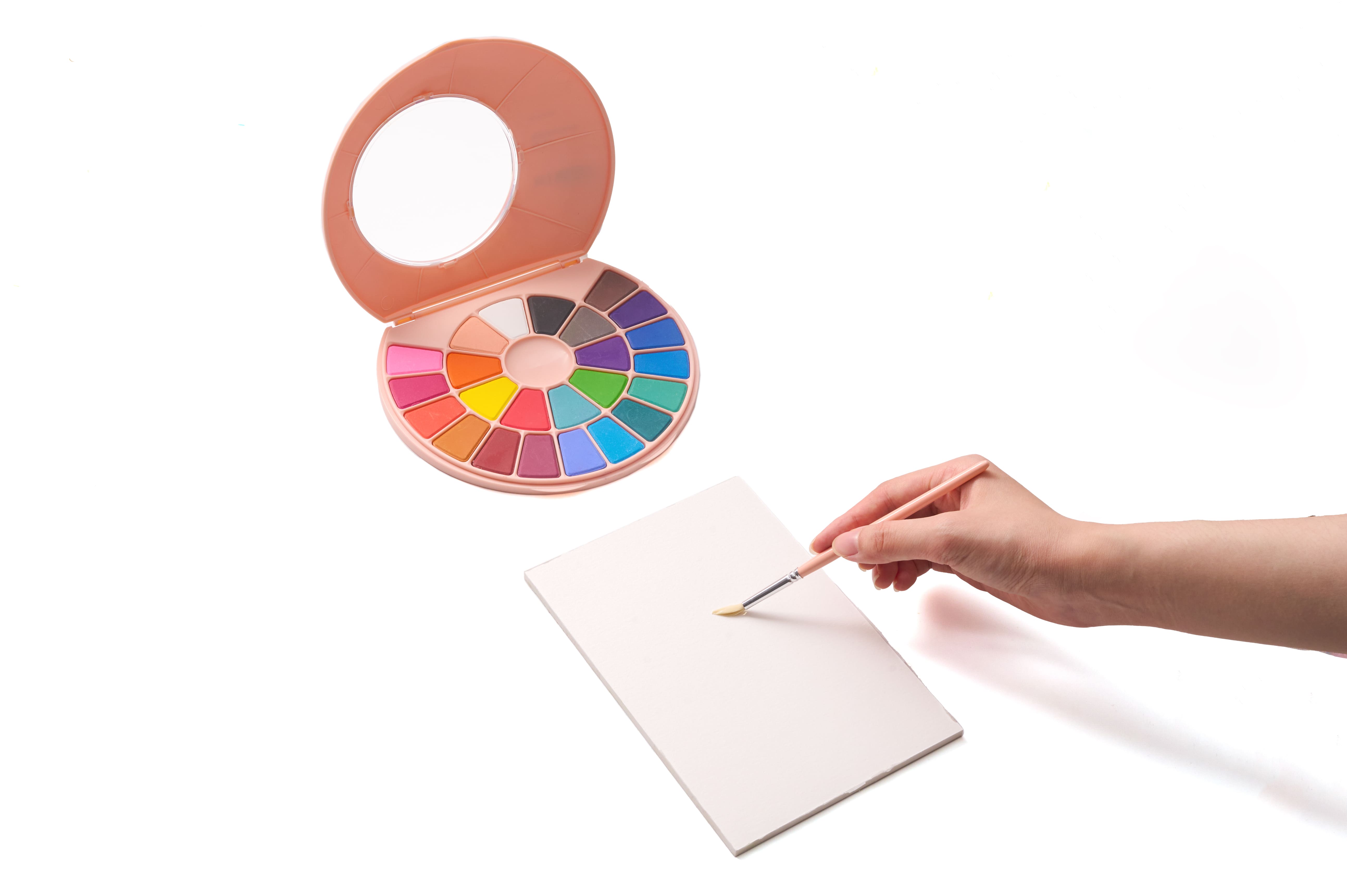 HIMI Solid Watercolour Set –24, Pans Pink Edition - 2