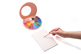 HIMI Solid Watercolour Set –24, Pans Pink Edition