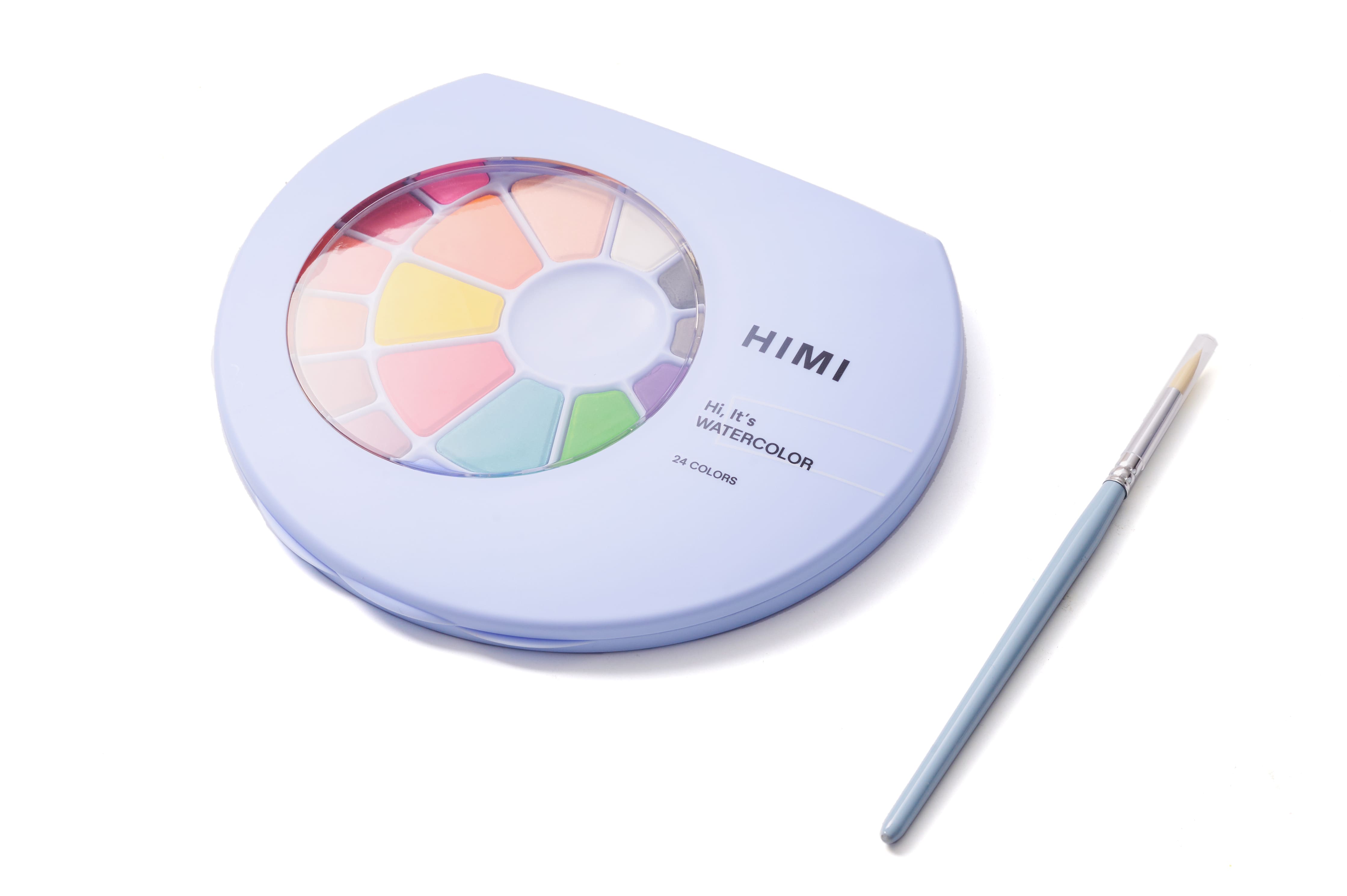 HIMI Solid Watercolour Set –24, Pans Blue Edition - 4