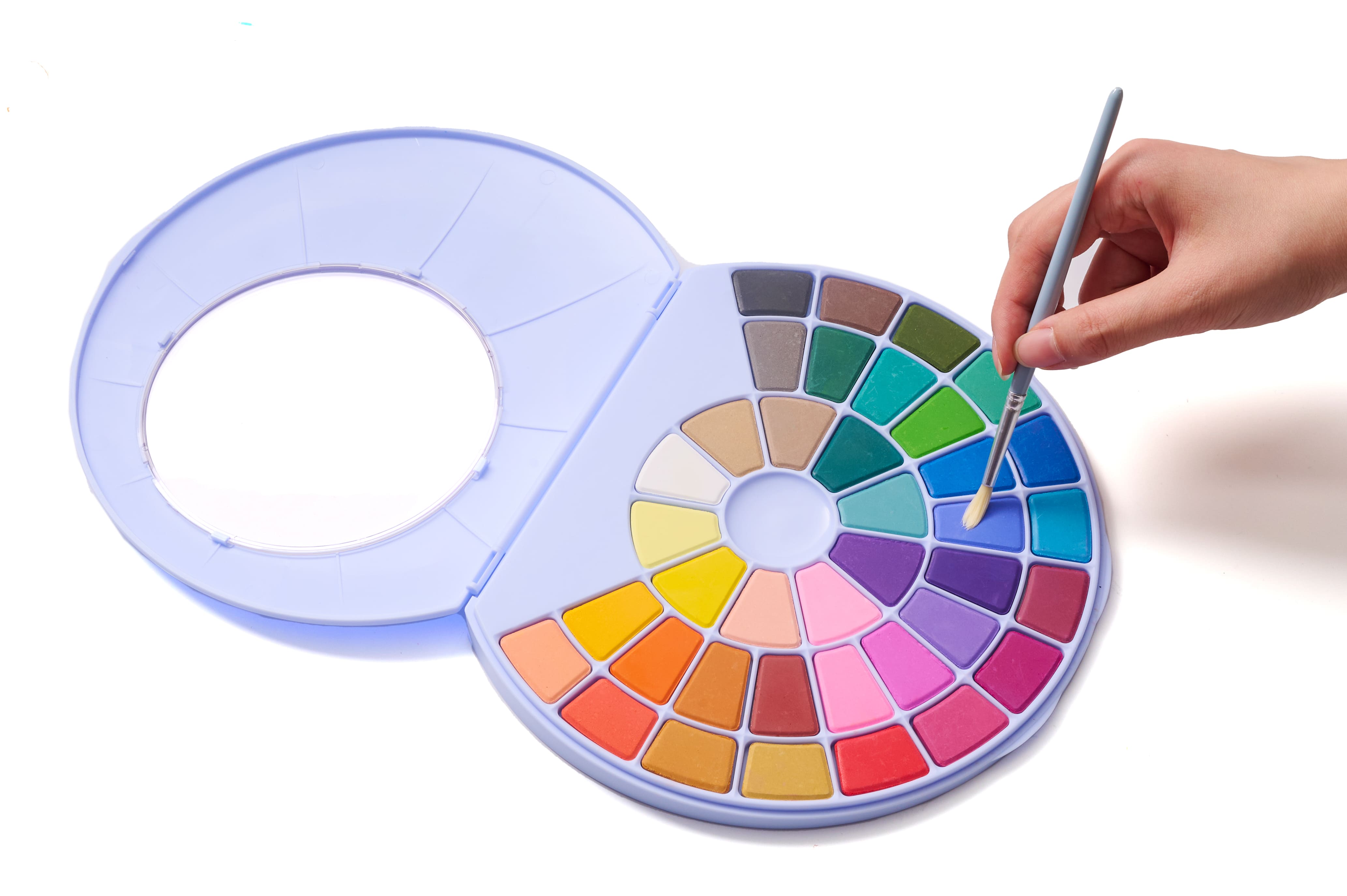 HIMI Solid Watercolour Set –38, Pans Blue Edition - 8