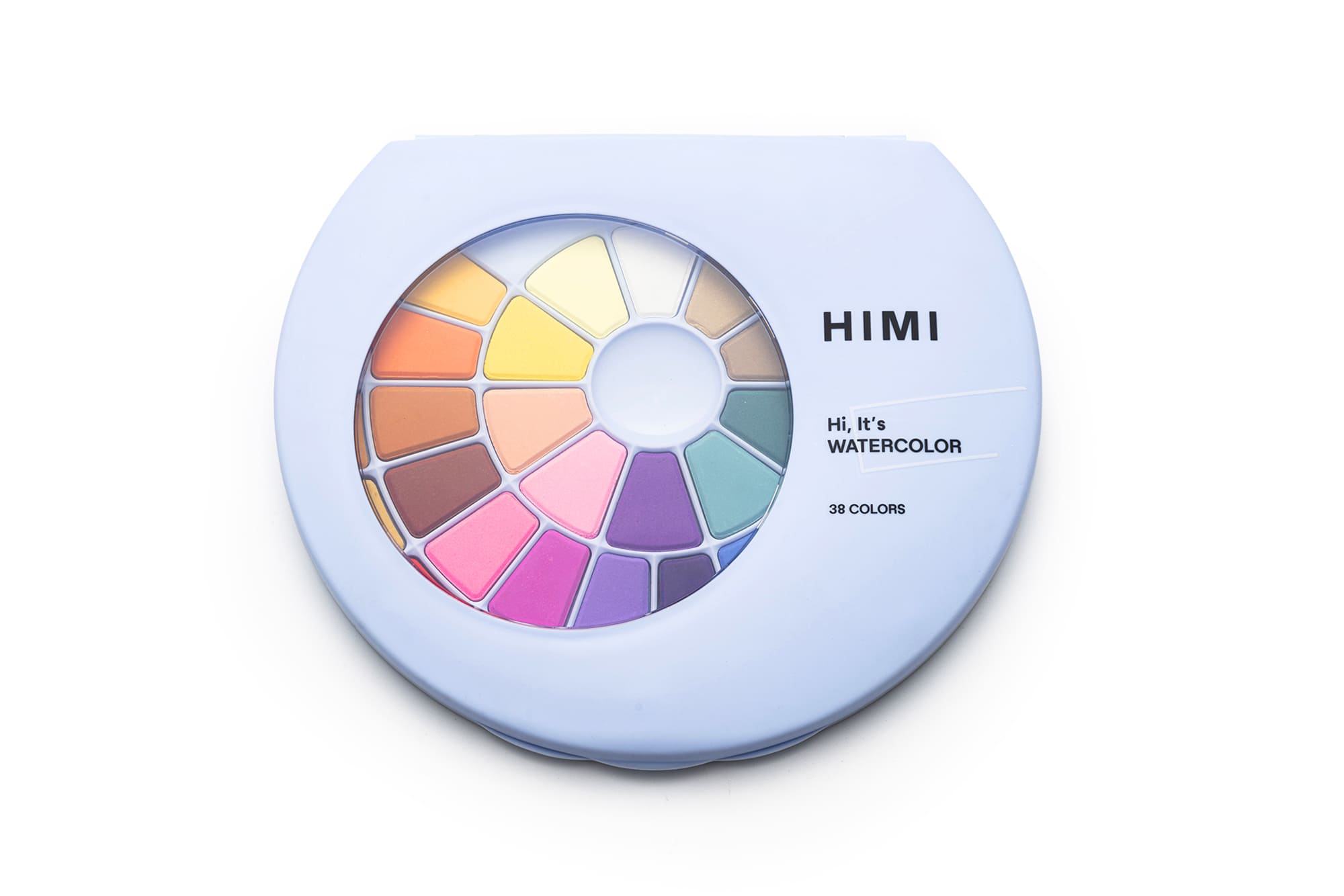 HIMI Solid Watercolour Set –38, Pans Blue Edition - 4
