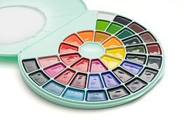 HIMI Semi-Moist Watercolour Set - 38, Pans Green Edition