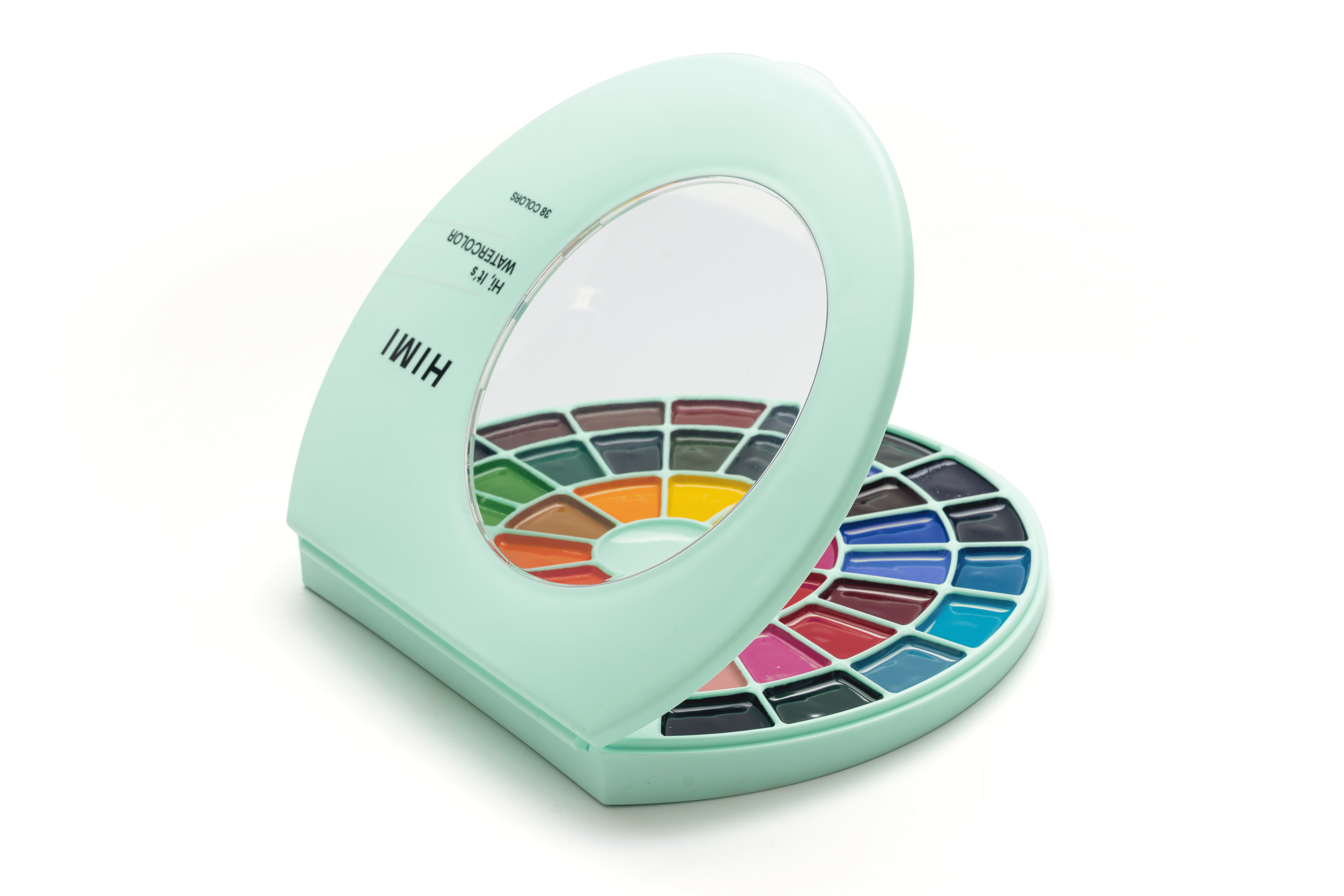 HIMI Semi-Moist Watercolour Set - 38, Pans Green Edition - 4