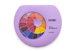 HIMI Semi-Moist Watercolour Set - 38, Pans Purple Edition