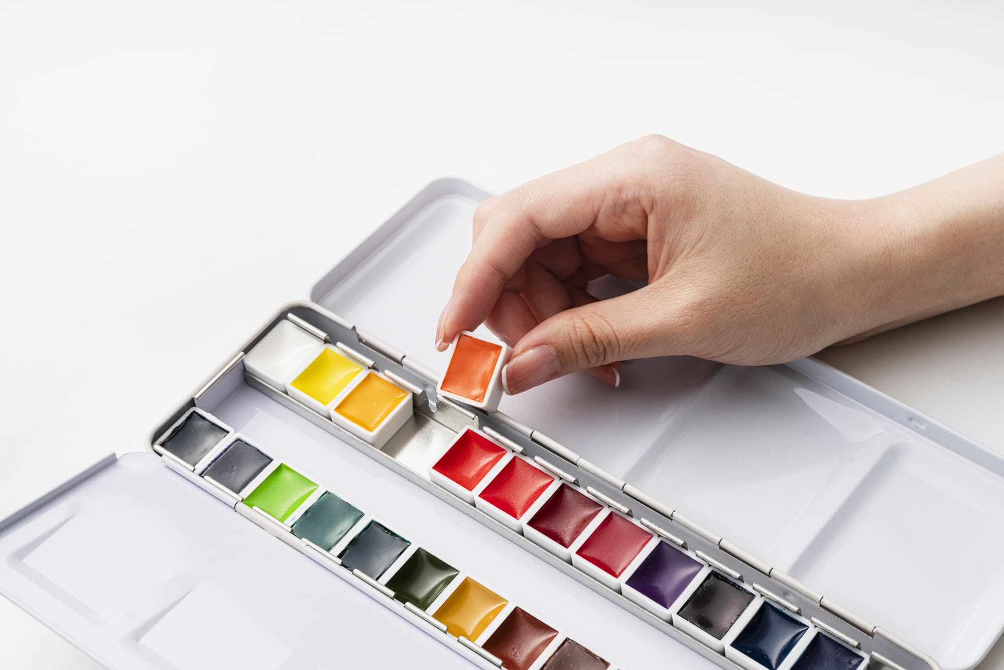 HIMI Watercolour Set - Set 24, Pans - 6