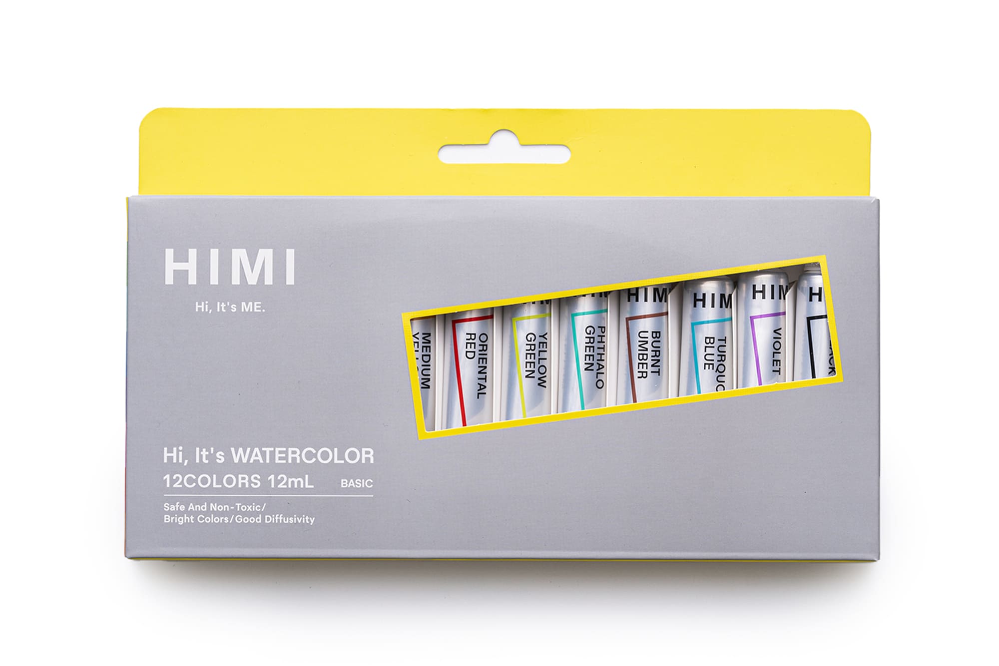 HIMI Watercolour Set - Set 12, 12 ml Tubes - 2