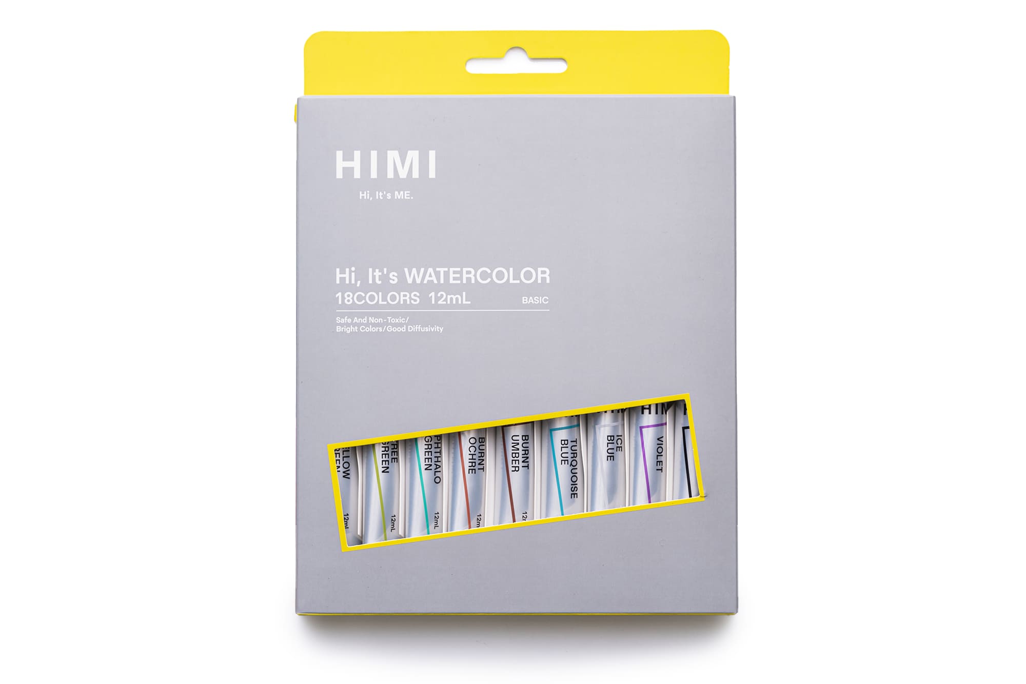 HIMI Watercolour Set - Set 18, 12 ml Tubes