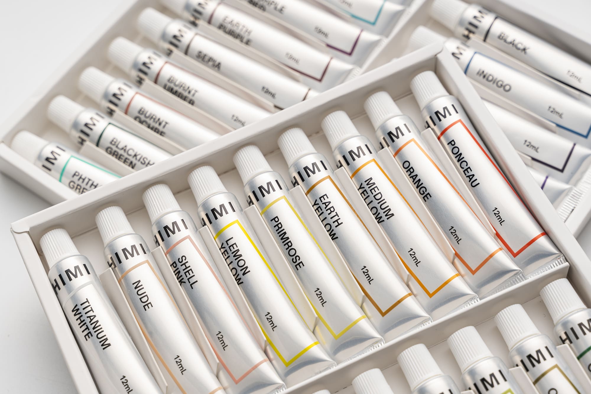 HIMI Watercolour Set - Set 36, 12 ml Tubes - 3