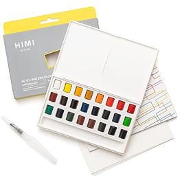 HIMI Watercolour Set - kit 24, Pans
