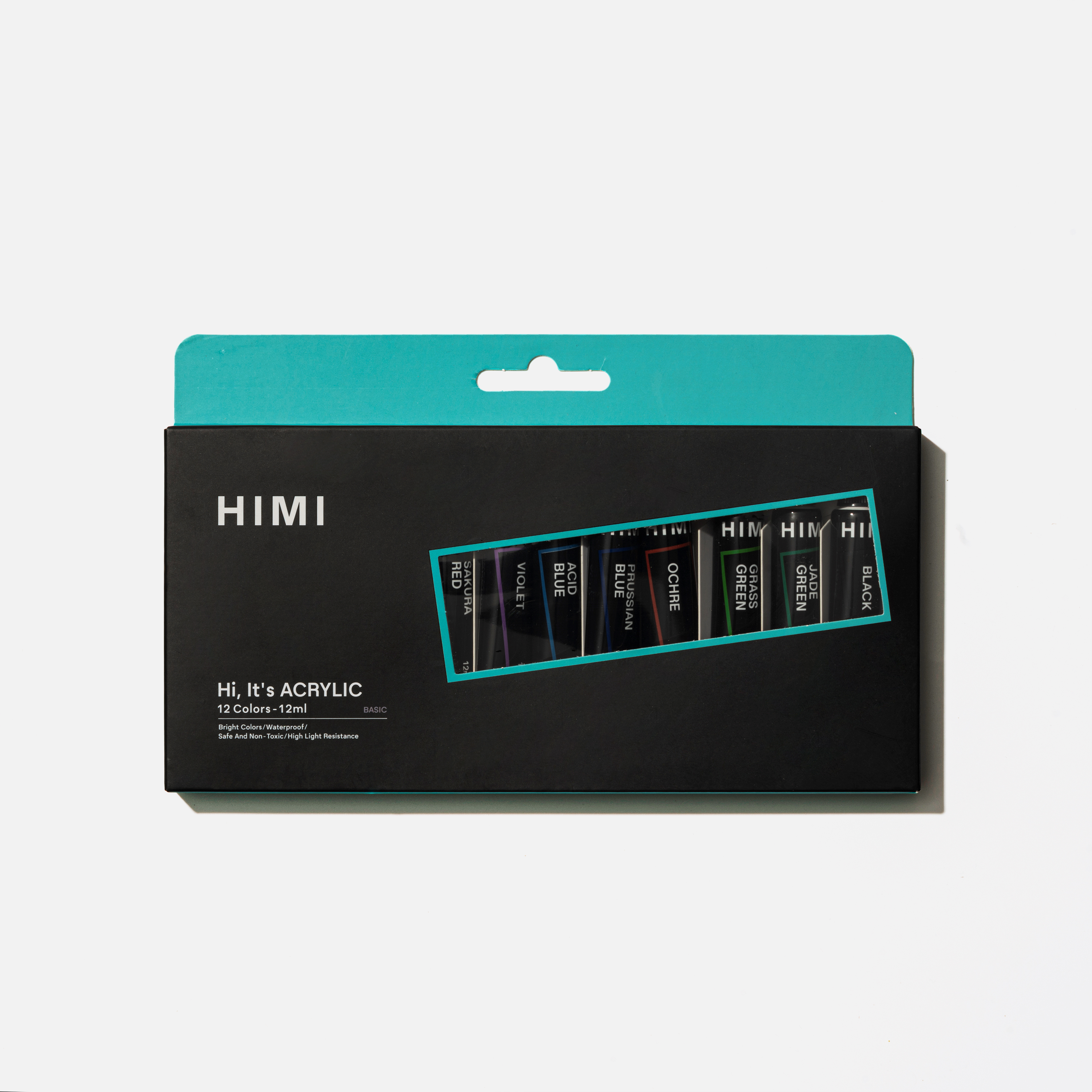 HIMI Acrylic Colour Set 12 x 12 ml - 7