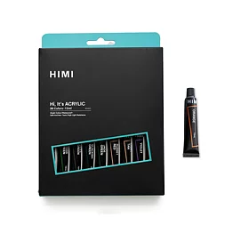 HIMI Acrylic Colour Set 36 x 12 ml