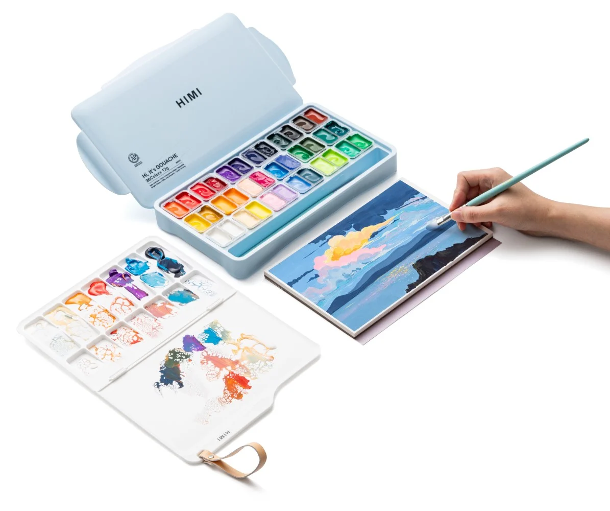 HIMI Foldable Paint Palette, 200 x 150 mm - 7