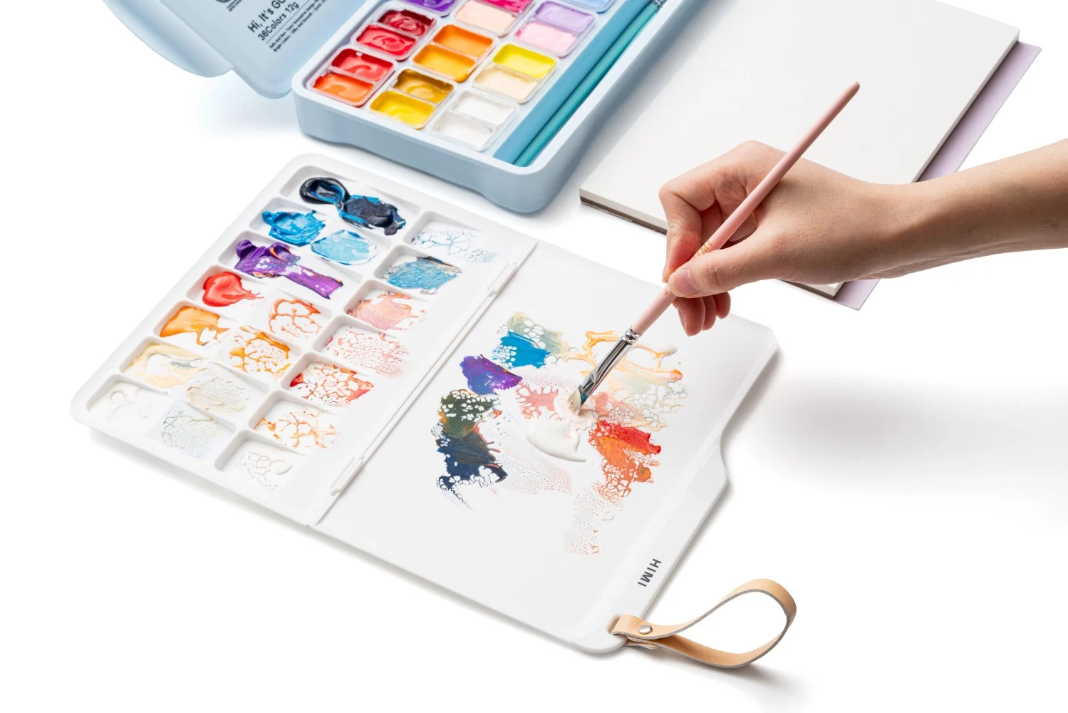 HIMI Foldable Paint Palette, 200 x 150 mm - 9