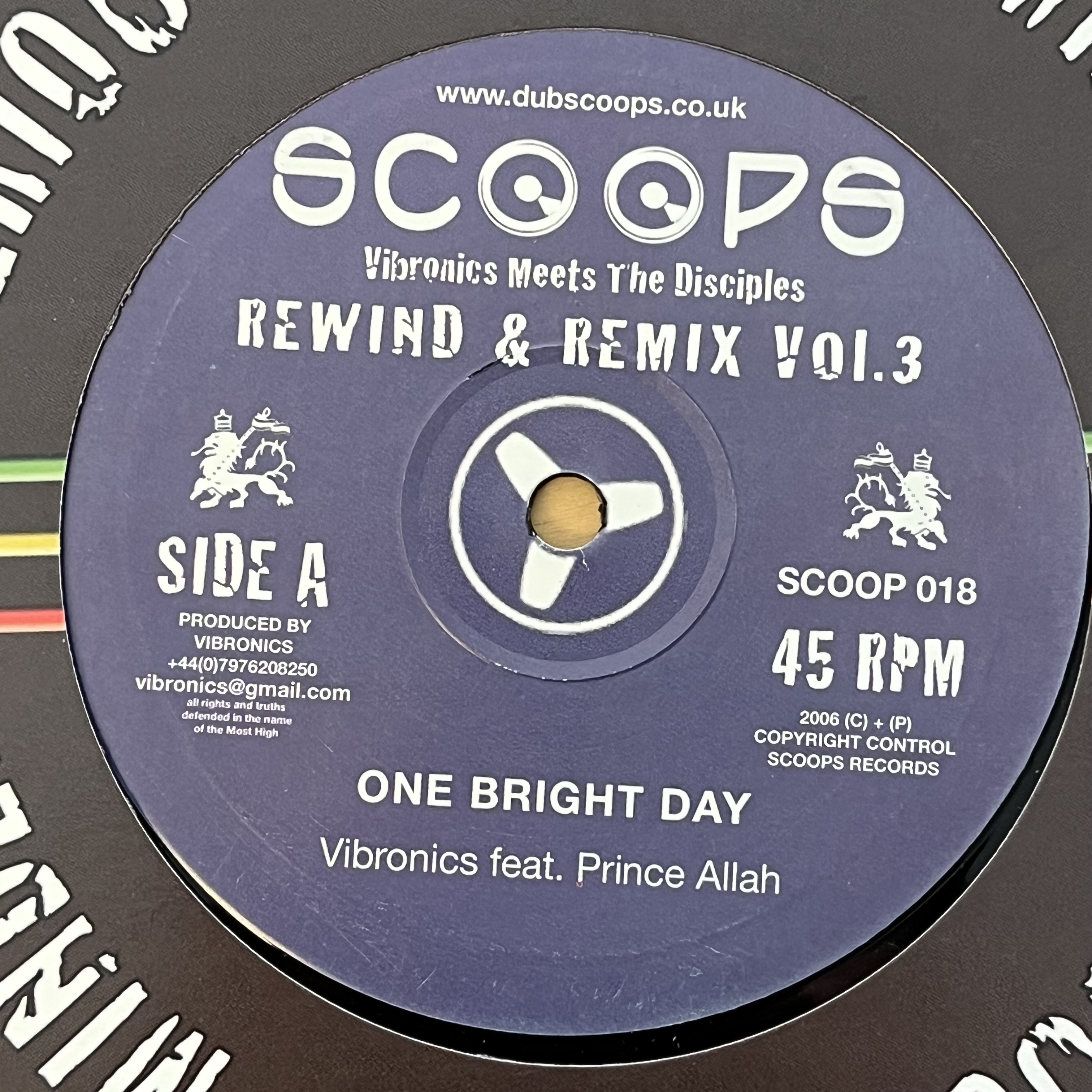 Vibronics Meets The Disciples – Rewind & Remix Vol.3