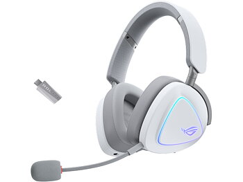 ASUS ROG Delta II trådlösa hörlurar vita