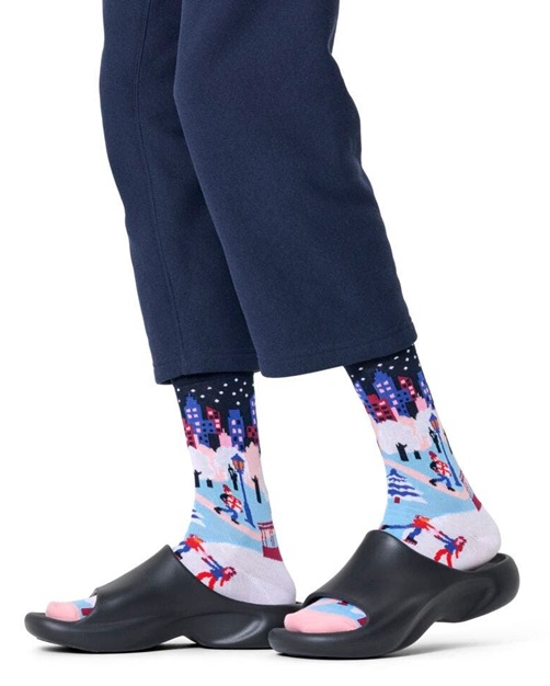 Happy Socks Ice Skating In The City Sock - 2