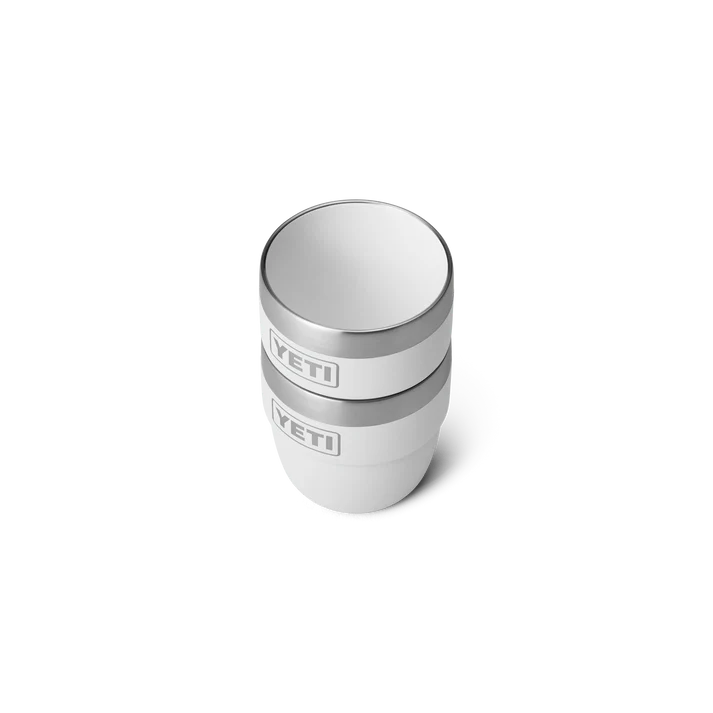 YETI - Rambler Stackable Espresso Cups - Espressokoppar 2st - Vit - 120ml - 4