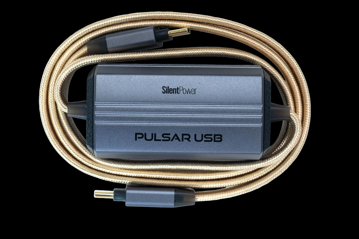 SilentPower Pulsar USB-C kabel med noicereductionteknologi