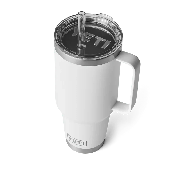 YETI - Rambler Straw Mug - Mugg med sugrör - Vit - 1,2l - 4