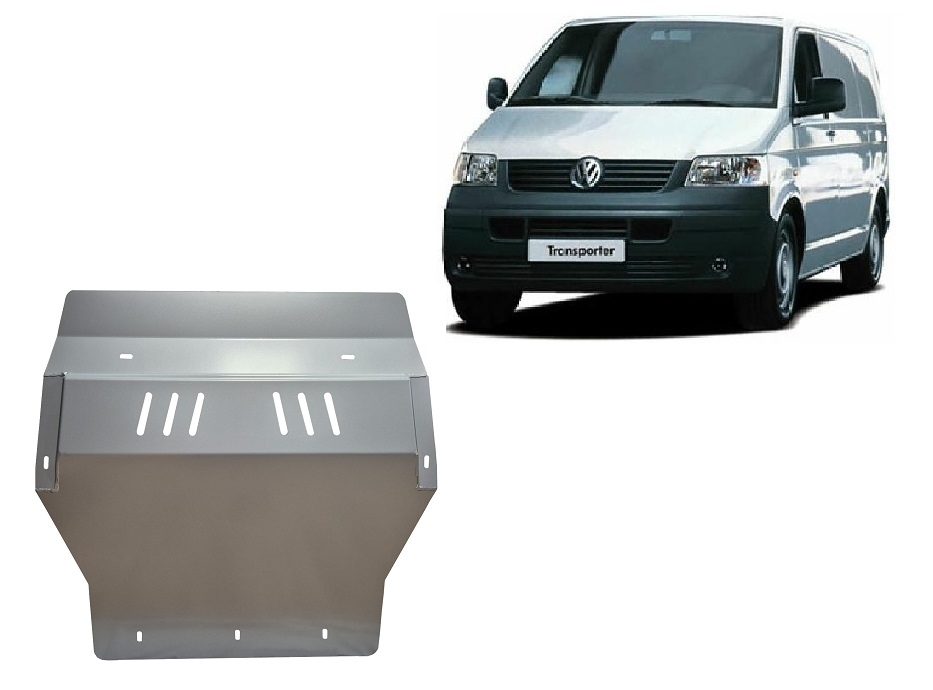 Skid plate Aluminium Engine+ | VW Transporter T5 (2004-2015) - 2