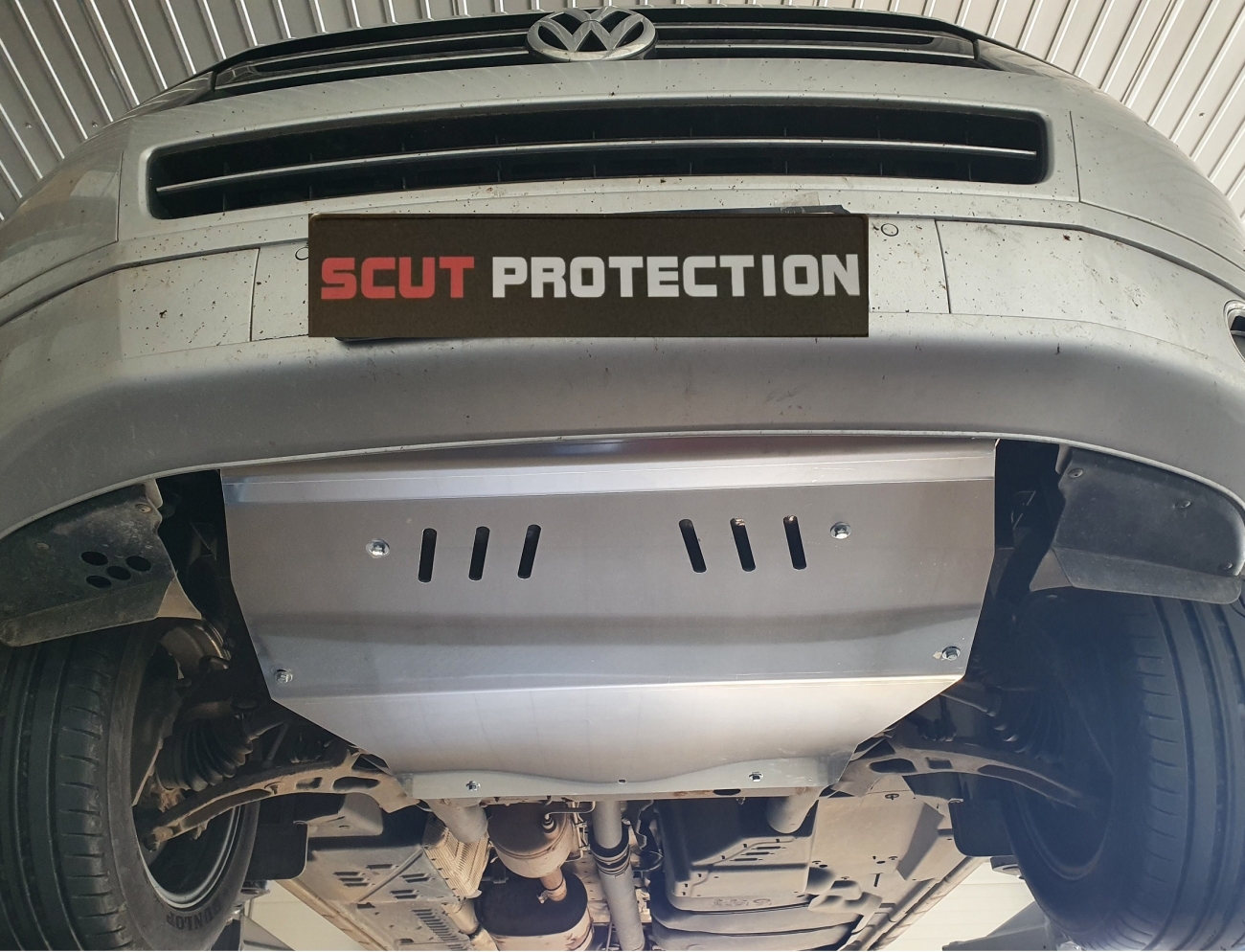 Pohjapanssari Aluminium Moottori+ | VW Transporter T6 (2015-2019) - 6