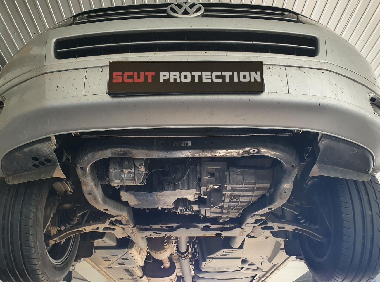 Pohjapanssari Aluminium Moottori+ | VW Transporter T6 (2015-2019) - 5