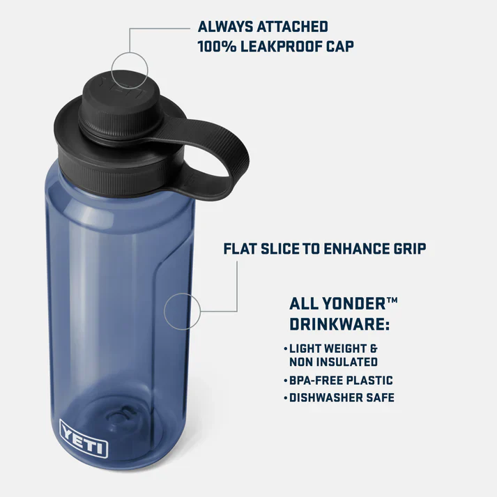 YETI - Yonder Tether Water Bottle - Marinblå - 1l  - 3