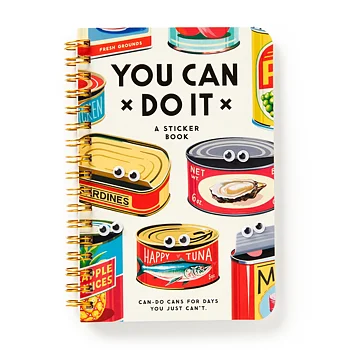 You Can Do It Googly Sticker Book