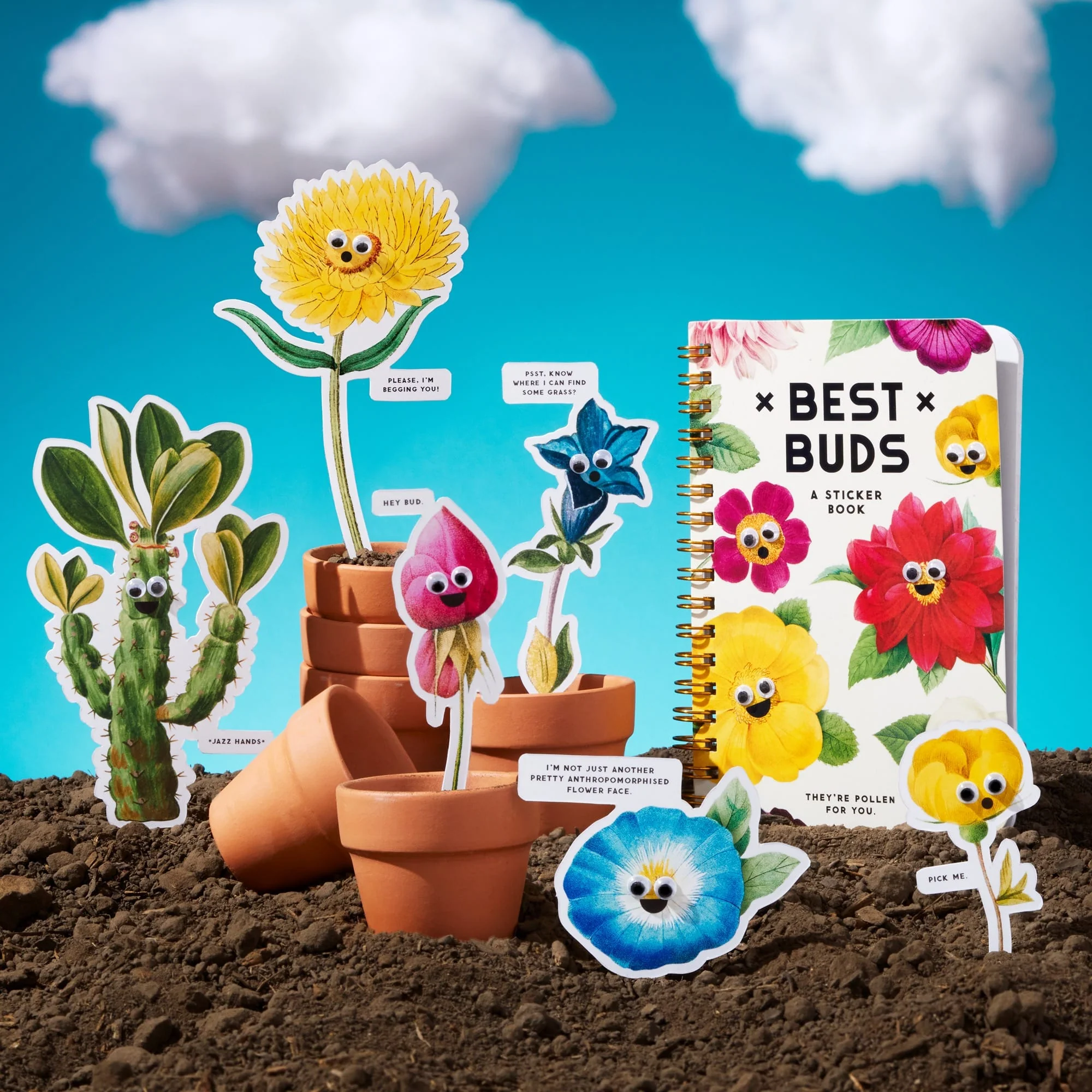 Best Buds Googly Sticker Book - 3