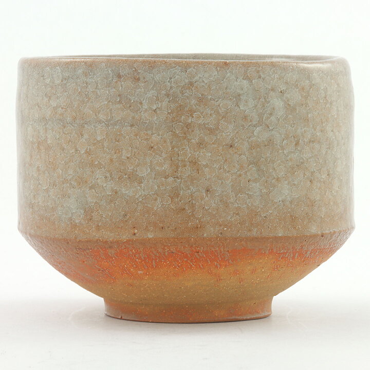Isak Isaksson (2000s) Unique Chawan Bowl with White Crystalline Glaze 10 cm #55