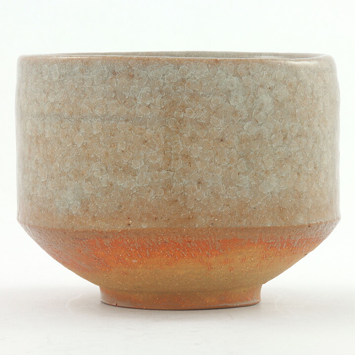 イサク・イサクソン  一点もの  白い結晶釉のボウル  茶碗  (10cm)  2000年代  #55