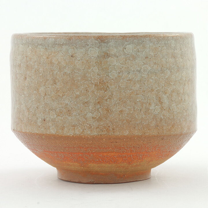 Isak Isaksson (2000s) Unique Chawan Bowl with White Crystalline Glaze 10 cm #55