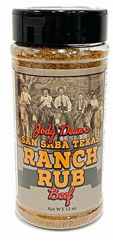 Jody Dean Ranch Rub 340 gr