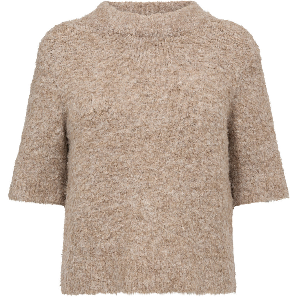 A-View - Dinea Knit Pullover Light Brown