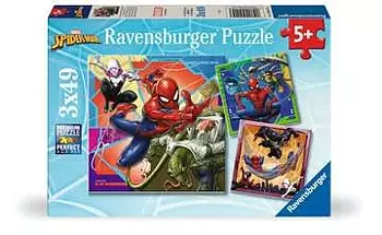 Marvel Spiderman It's Web-Slinging Time! 3x49 Bitar Ravensburger