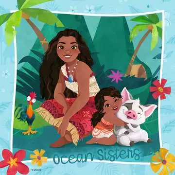 Disney Vaiana 2 Off to New Adventure, 3x49 Bitar Ravensburger - 4
