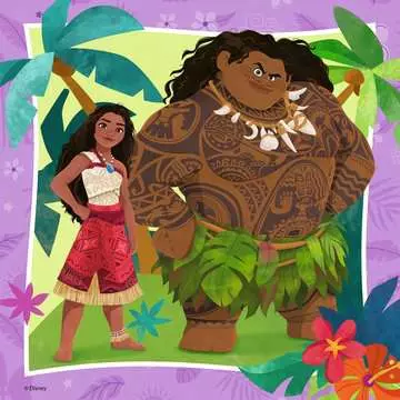 Disney Vaiana 2 Off to New Adventure, 3x49 Bitar Ravensburger - 5
