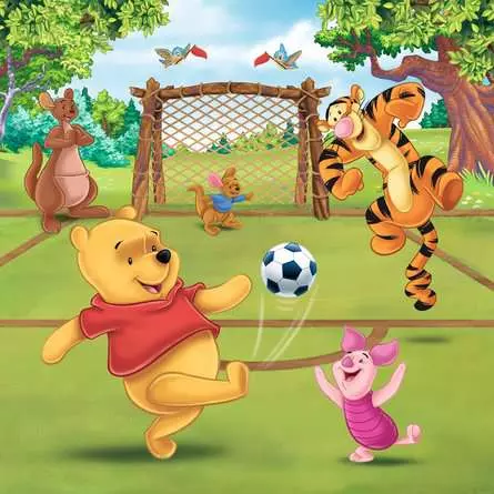 Disney Winnie the Pooh Sports Day, 3 x 49 Ravensburger - 5