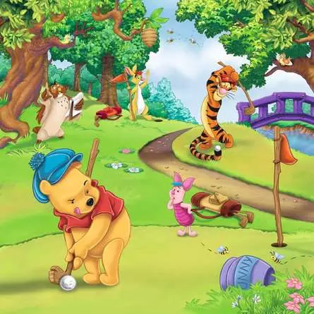 Disney Winnie the Pooh Sports Day, 3 x 49 Ravensburger - 4