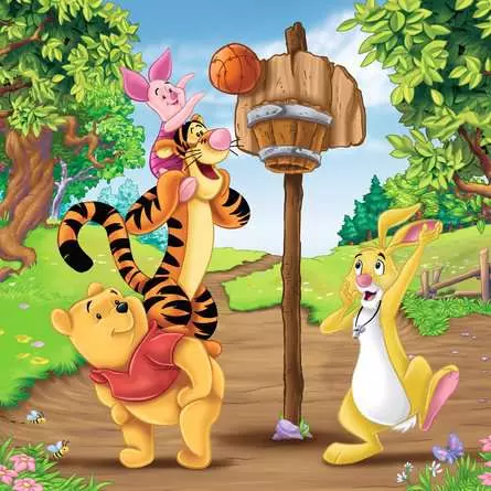 Disney Winnie the Pooh Sports Day, 3 x 49 Ravensburger - 3