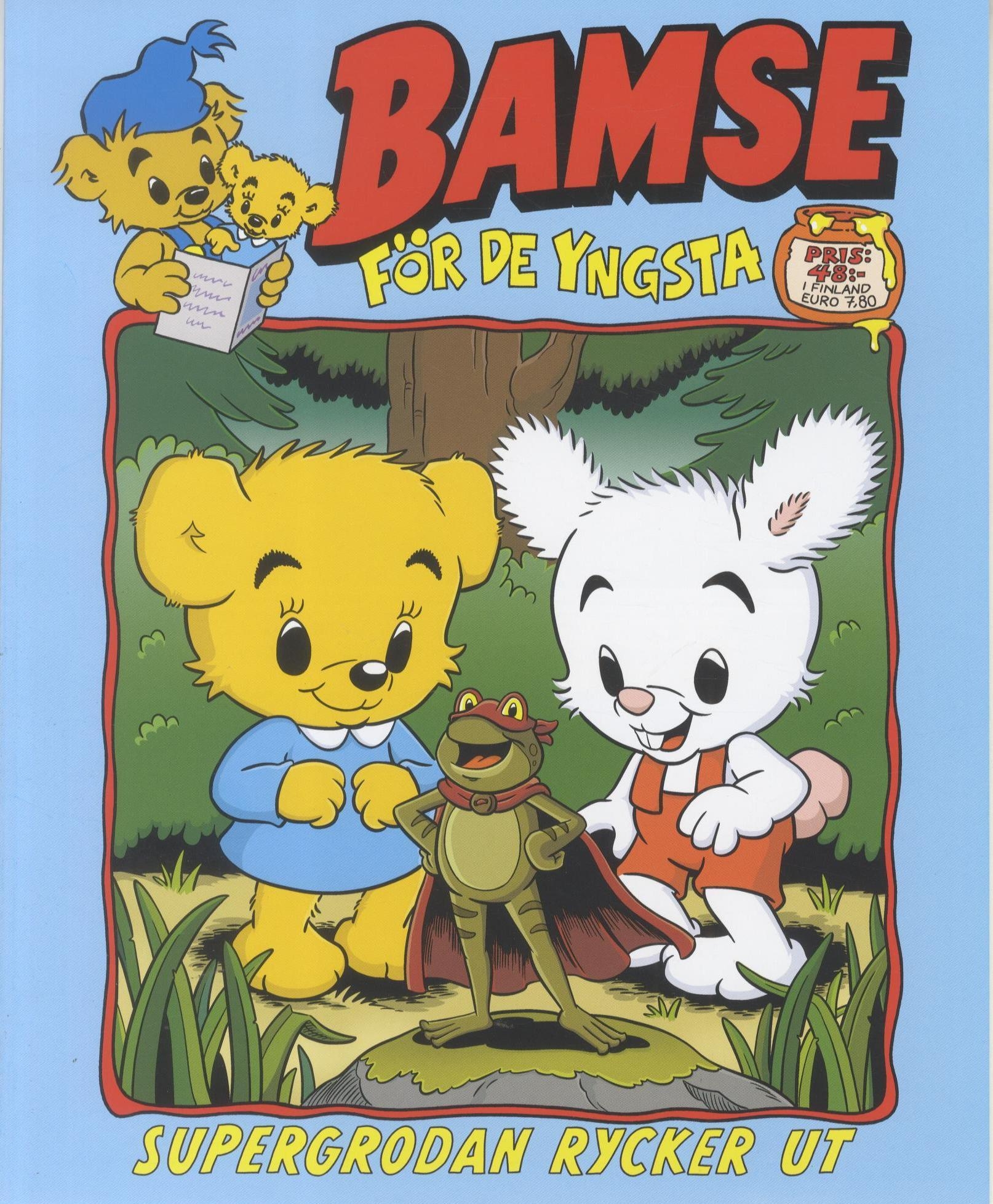 Bamse för de yngsta nr 8 2025, Supergrodan rycker ut