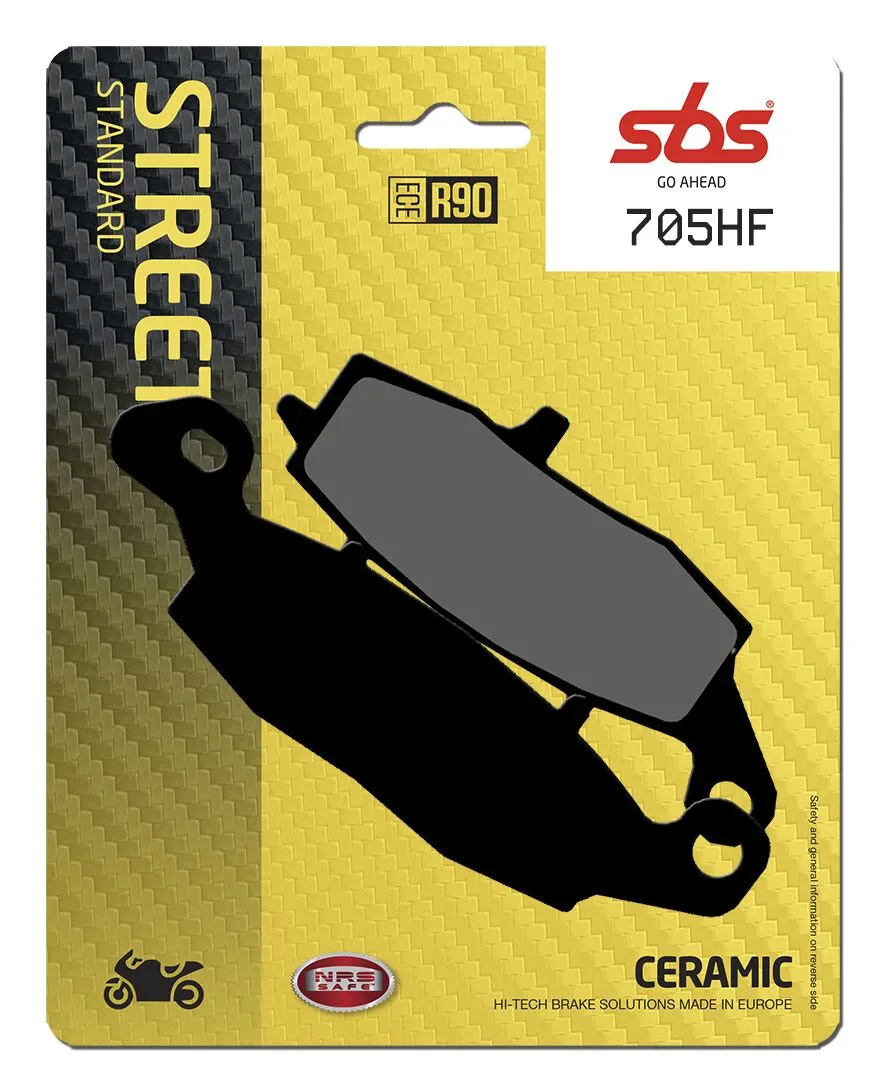 SBS bromsbelägg  - 705HF -