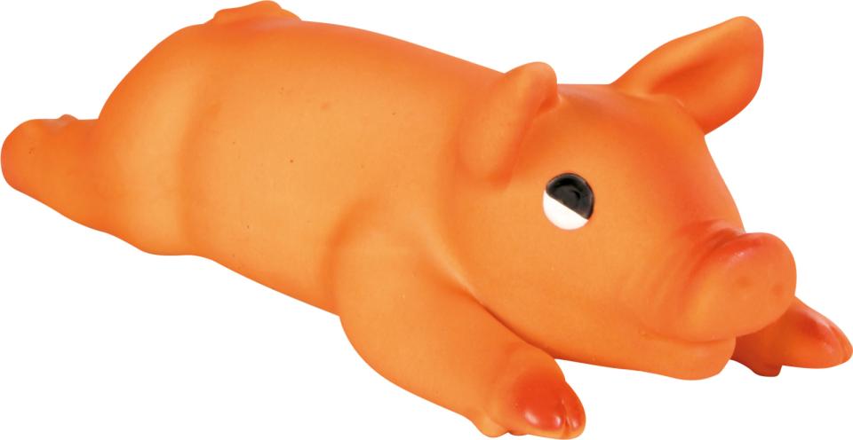 Jolly Paw Latexgris Hundleksak 23 cm - Pipljud