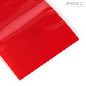 DynoMAX B9224 Krympslang Röd Transparent D54/B85mm x 1m