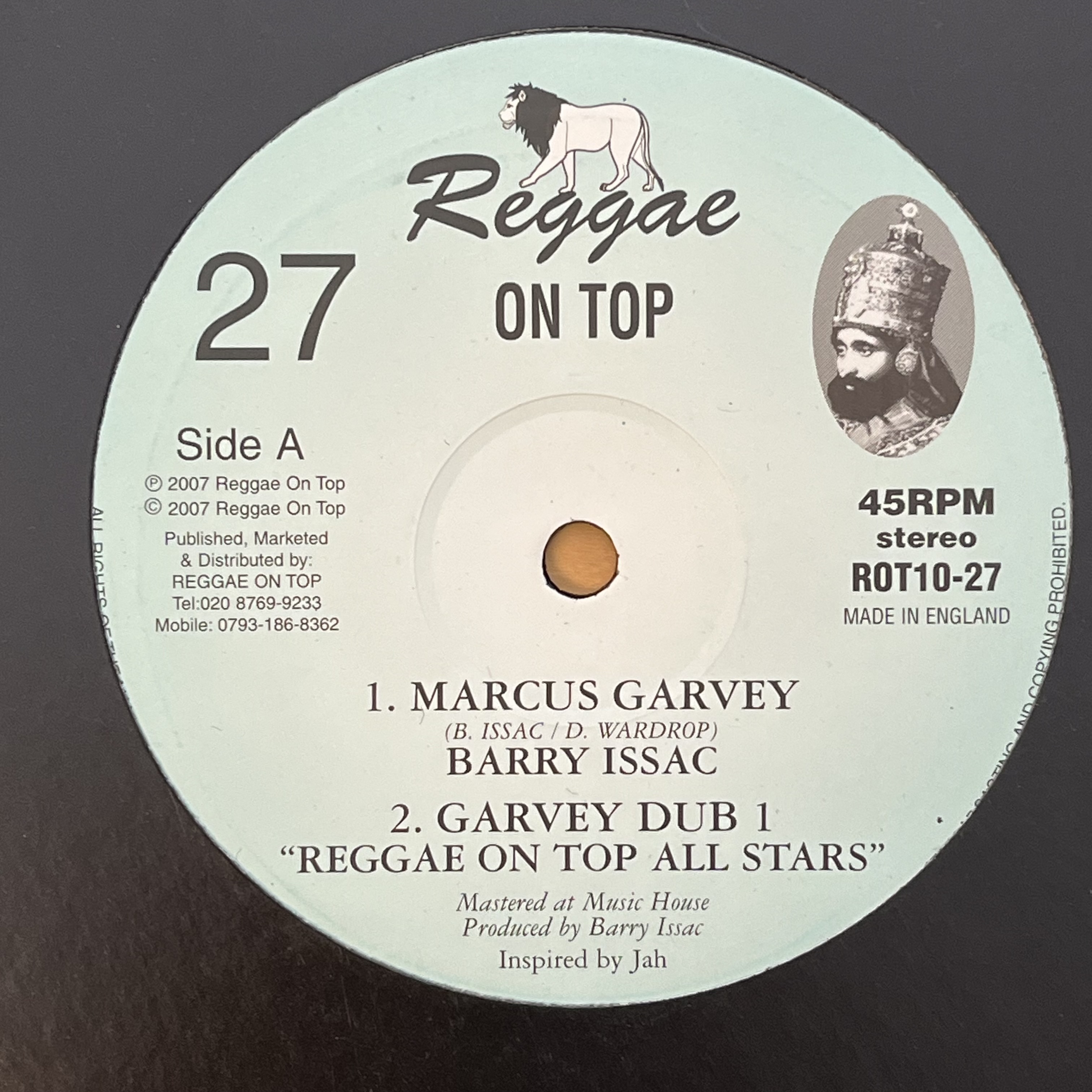 Barry Issac – Marcus Garvey