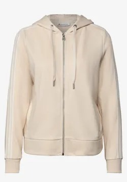 LTD QR Sweat Hoody Zip Jacket - Tusk Cream - Street One - 4