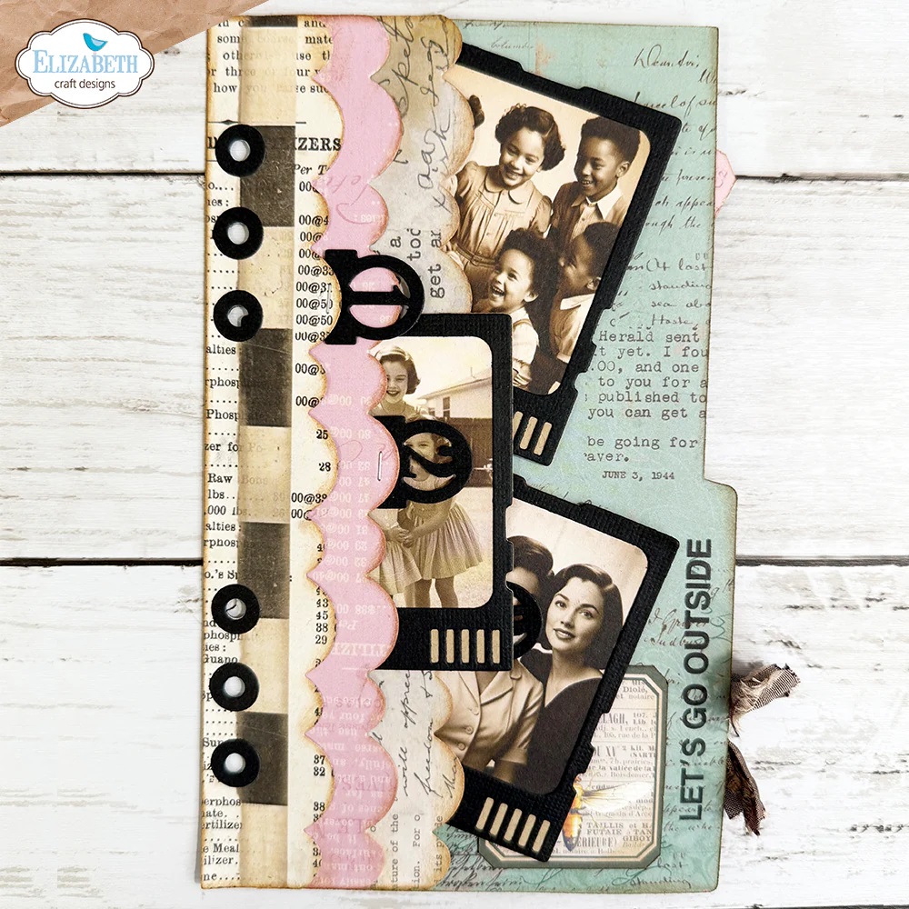 Elizabeth - Dies - Photoframe inlay - 3